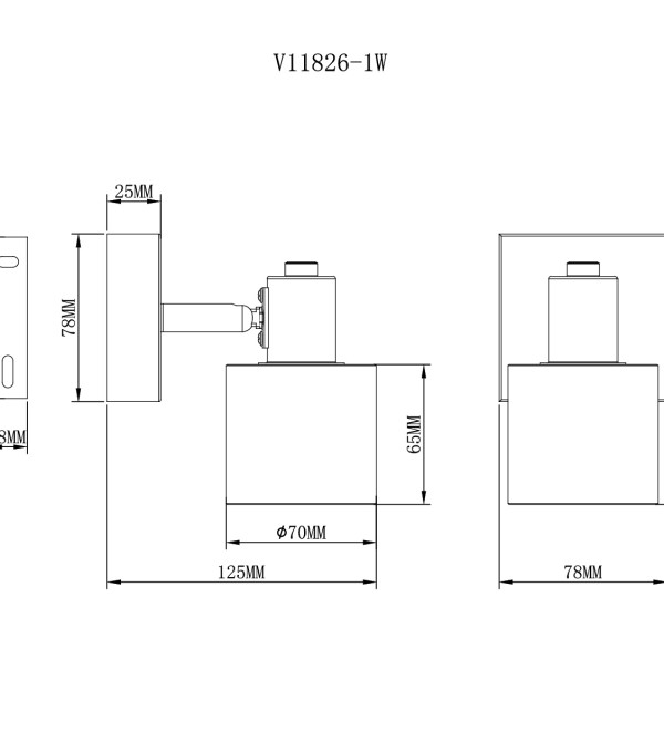 Спот Moderli V11826-1W Malet