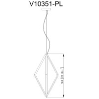 Светильник подвесной Moderli V10351-PL Grape