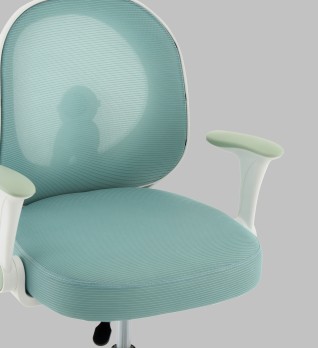 Кресло компьютерное детское TopChairs Spaceman мятный