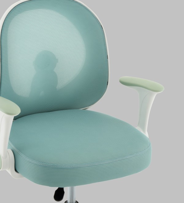 Кресло компьютерное детское TopChairs Spaceman мятный