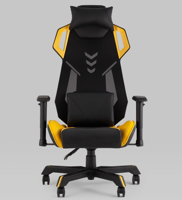 Кресло спортивное TopChairs Рэтчэт желтый