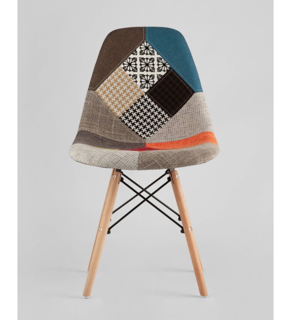 Стул Eames DSW пэчворк