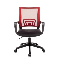 Кресло офисное TopChairs ST-Basic сетка/ткань красный