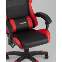 Кресло спортивное TopChairs MG-7043 черно-красный
