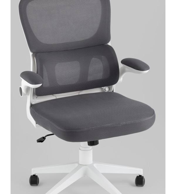 Кресло офисное TopChairs Airone Expert серый