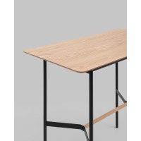 Стол барный Knobb 120*60 светлое дерево
