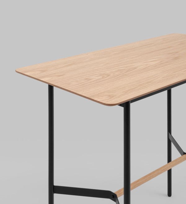 Стол барный Knobb 120*60 светлое дерево