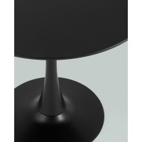 Стол Tulip D80 черный