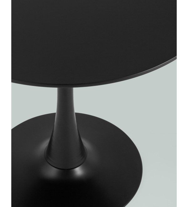Стол Tulip D80 черный