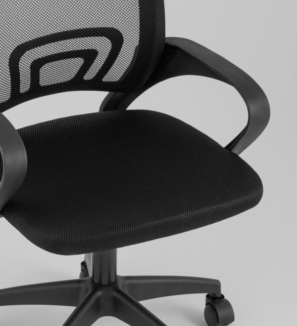 Кресло офисное TopChairs Simple SN черный