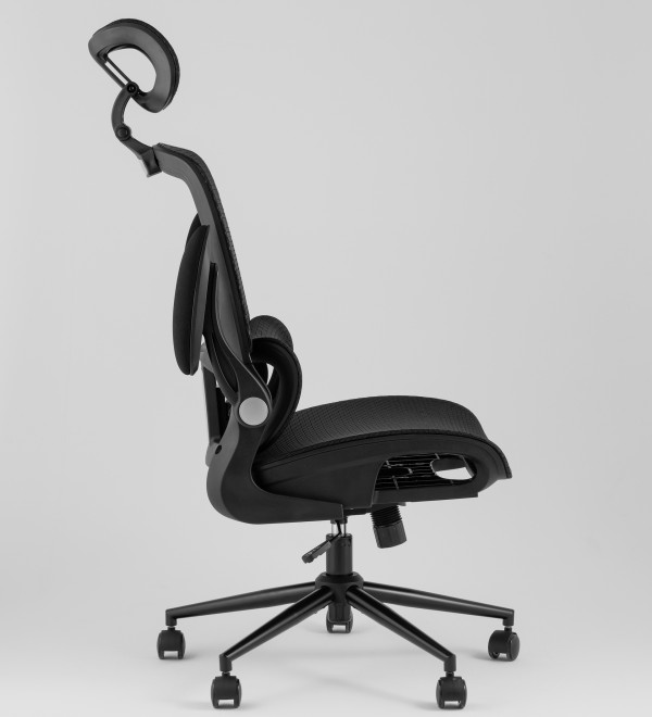 Кресло офисное TopChairs Tactus черная сетка