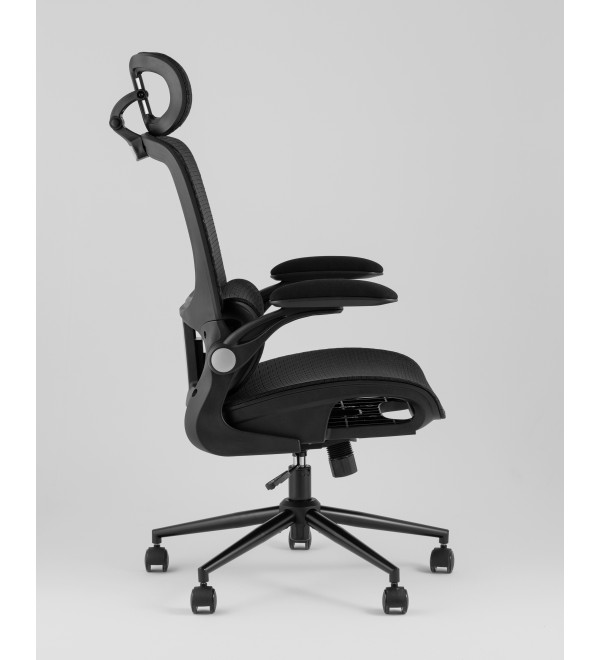 Кресло офисное TopChairs Tactus черная сетка