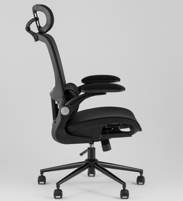 Кресло офисное TopChairs Tactus черная сетка