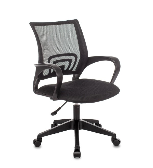 Кресло офисное TopChairs ST-Basic сетка/ткань черный