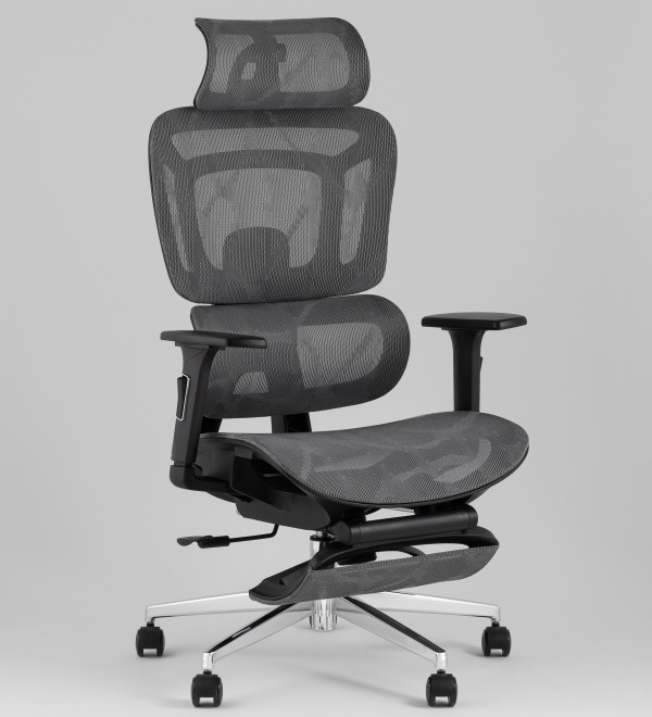 Кресло офисное TopChairs Nimbus серый
