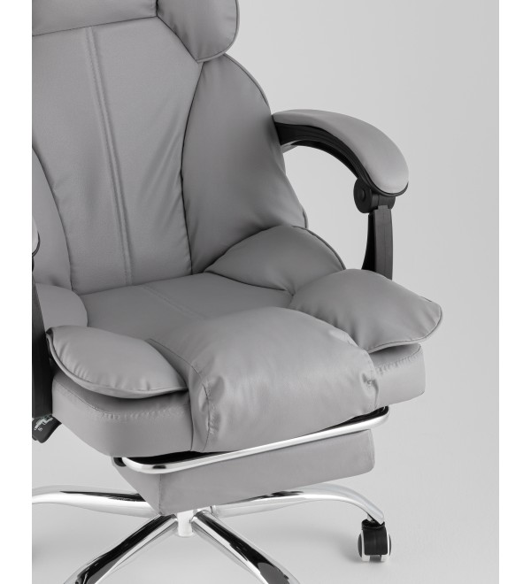 Кресло руководителя TopChairs Siento серый