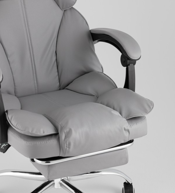 Кресло руководителя TopChairs Siento серый