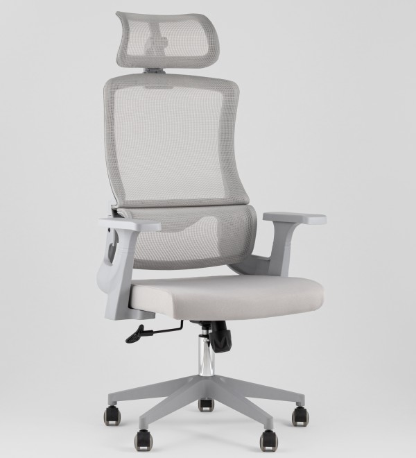 Кресло офисное TopChairs Vantage серый