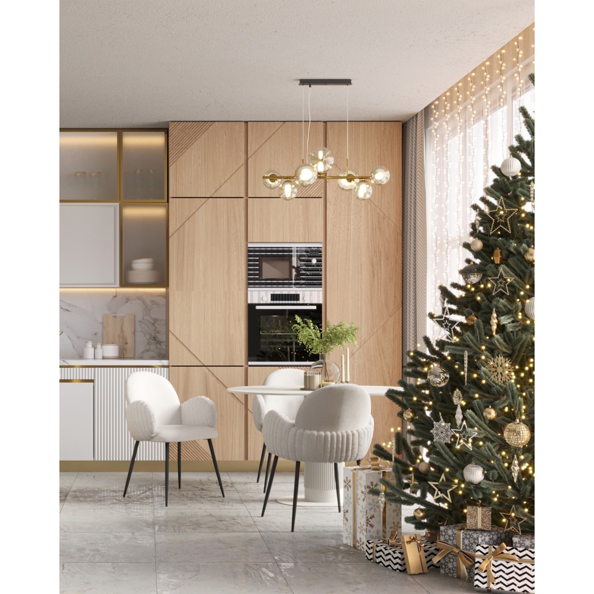 Светильник подвесной Moderli V10789-7P Renny
