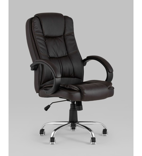 Кресло руководителя TopChairs Atlant коричневое