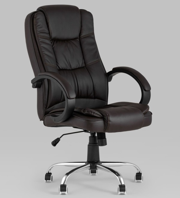 Кресло руководителя TopChairs Atlant коричневое