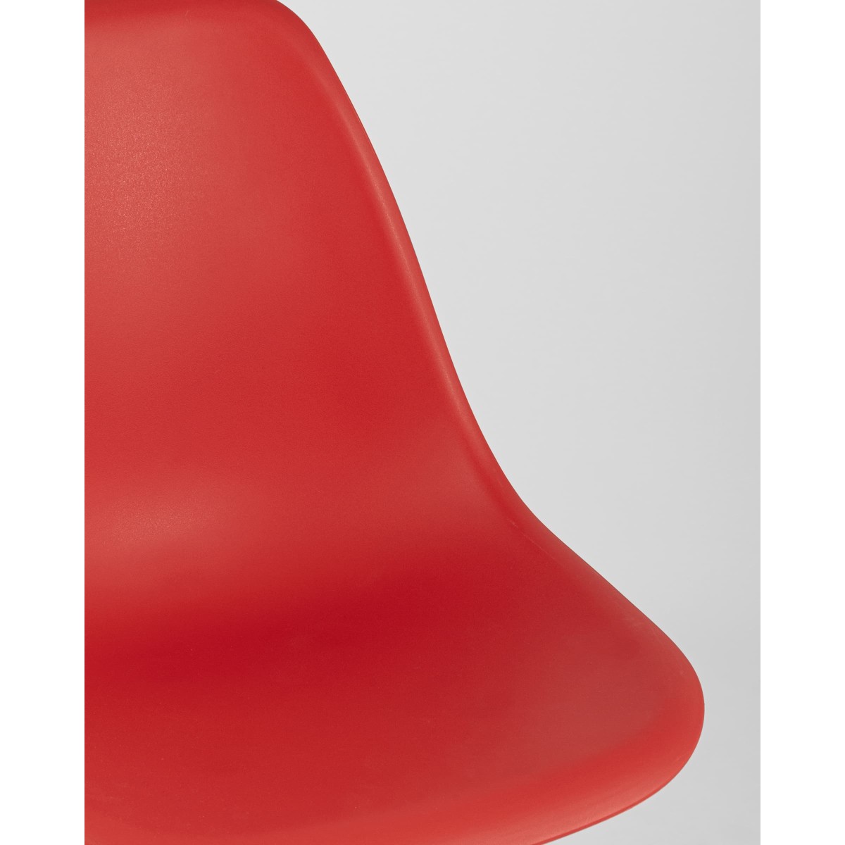Стул Eames Style DSW красный (разборный каркас)