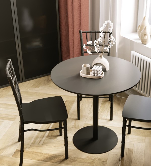 Стул Chiavari (Кьявари) пластик черный