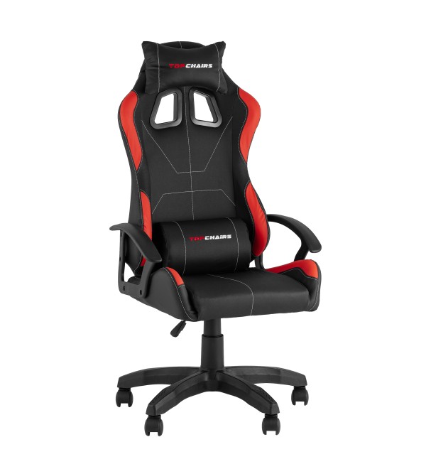 Кресло спортивное TopChairs Wyvern черно-красный