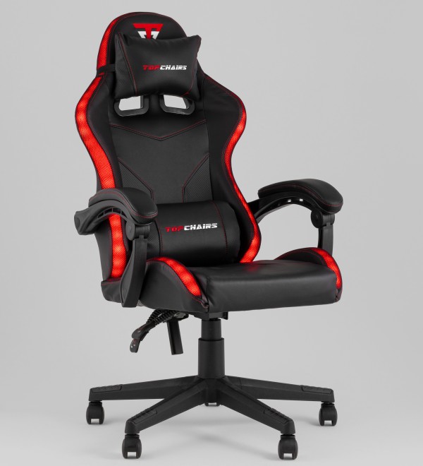 Кресло спортивное TopChairs Druid черный