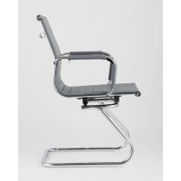 Кресло для посетителей TopChairs Visit серое 2 шт.