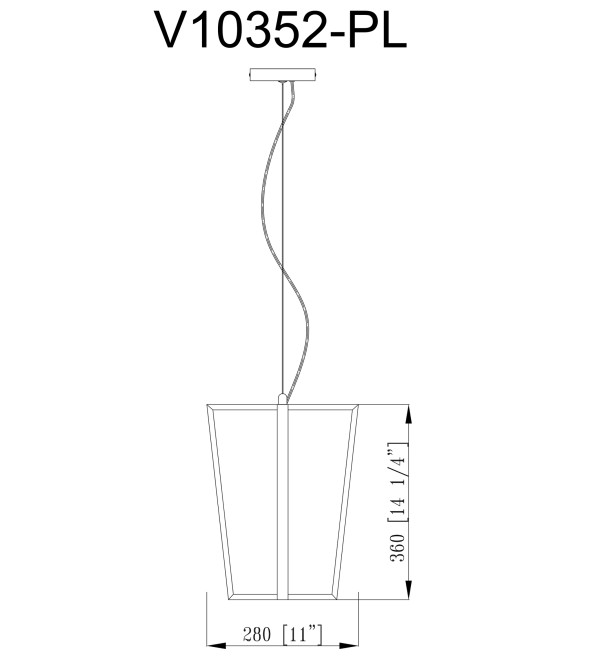 Светильник подвесной Moderli V10352-PL Grape