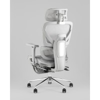 Кресло офисное TopChairs Vertus серая сетка