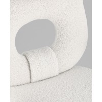 Кресло детское TopChairs 2590 белый тедди