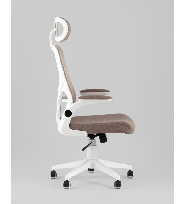Кресло офисное TopChairs Airone бежевый ткань