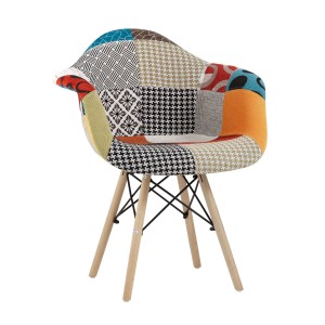 Кресло Eames DSW пэчворк
