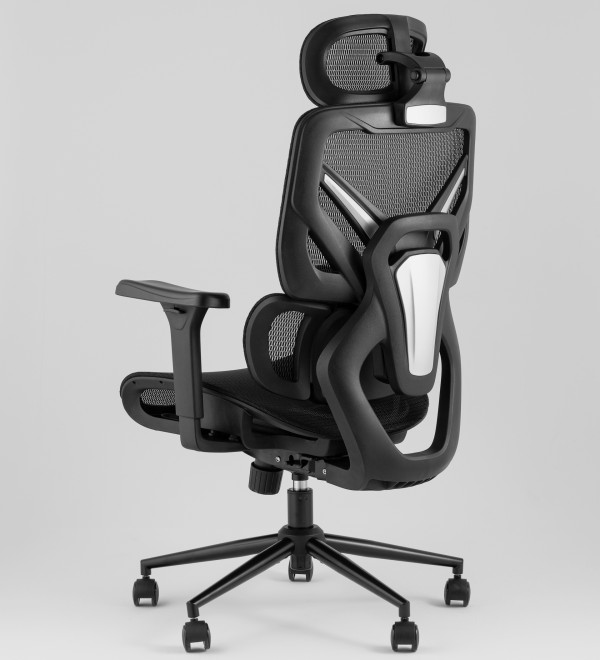 Кресло офисное TopChairs Structo черная сетка