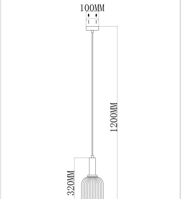 Светильник подвесной Moderli V10505-1P Boise