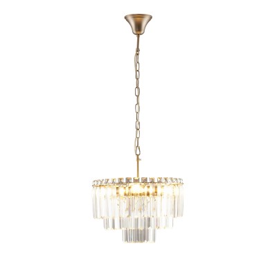 Люстра подвесная Moderli V10736-4P Crystal