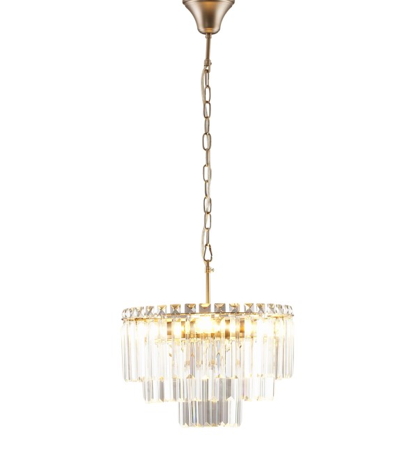 Люстра подвесная Moderli V10736-4P Crystal