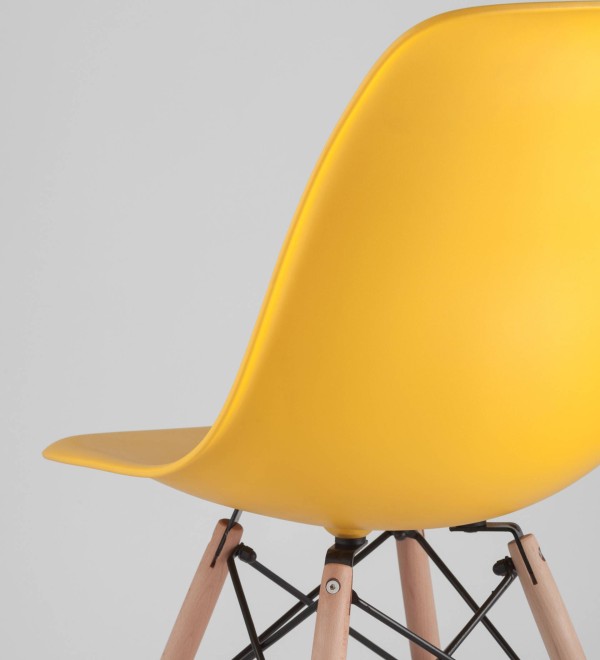 Стул Eames DSW желтый