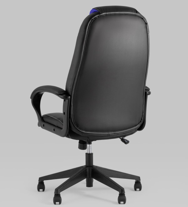 Кресло игровое TopChairs ST-CYBER 8 черный/синий