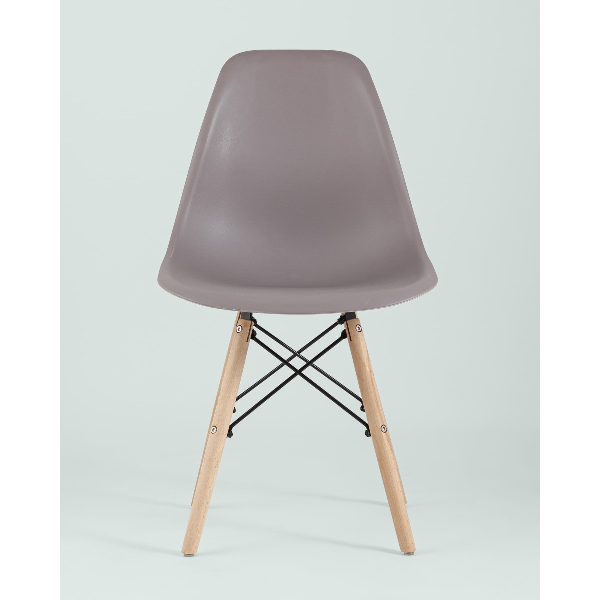 Стул Eames Style DSW темно-серый (разборный каркас)