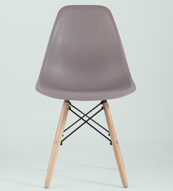 Стул Eames Style DSW темно-серый (разборный каркас)