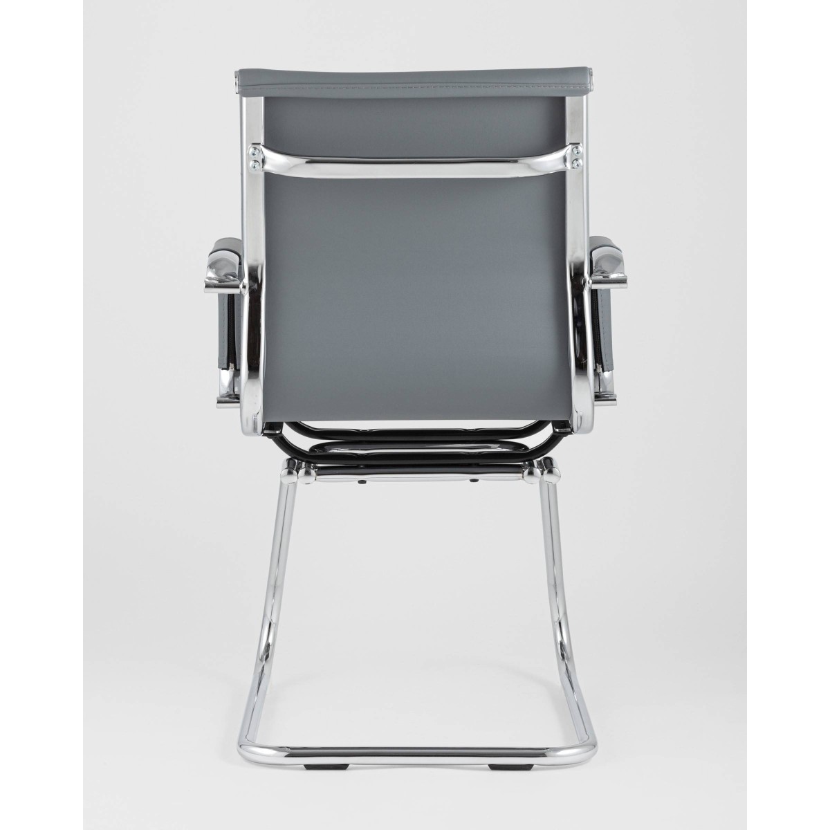 Кресло для посетителей TopChairs Visit серое 2 шт.