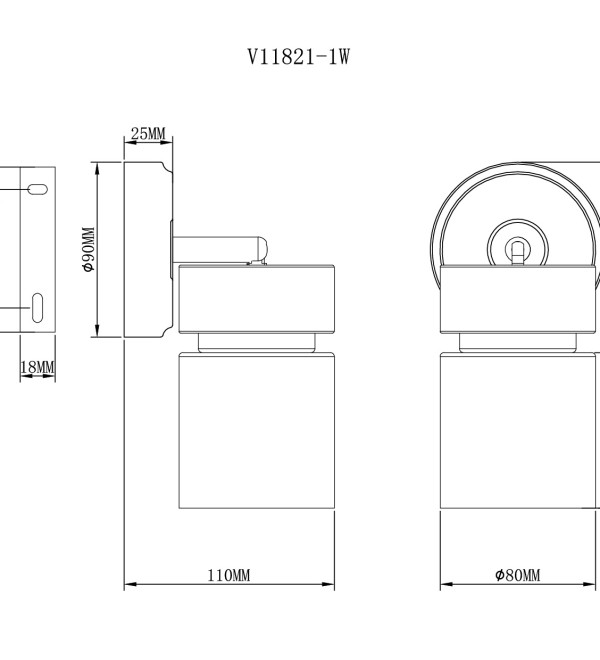 Спот Moderli V11821-1W Almero
