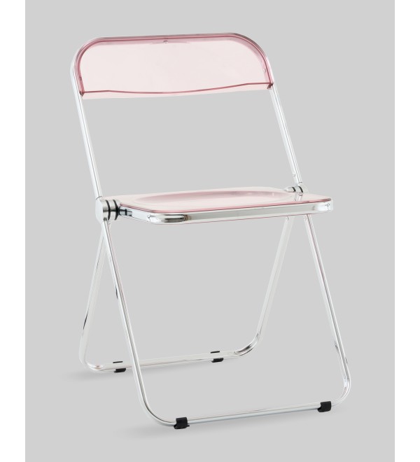 Стул Fold Pink складной розовый