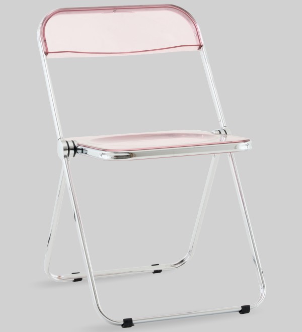 Стул Fold Pink складной розовый