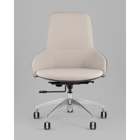 Кресло офисное TopChairs Soulo светло-серый, серый
