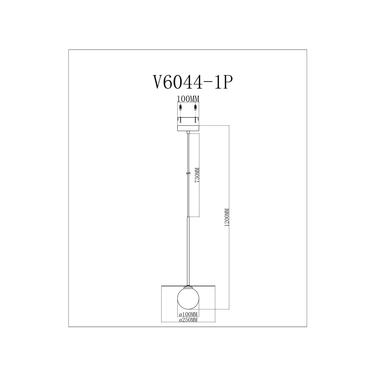 Светильник подвесной Moderli V11569-1P Scrumbel