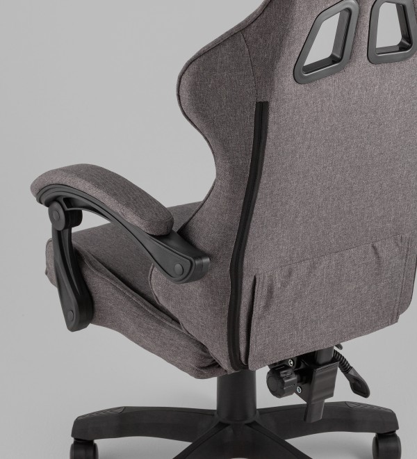 Кресло спортивное TopChairs MG-7036 ткань серый